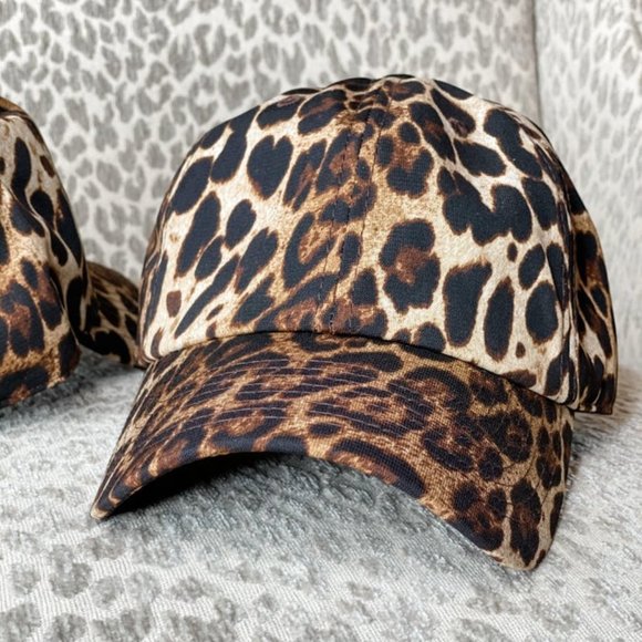 Accessories - Leopard Baseball Cap